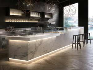 Banco bar con modulo self-service Business bar